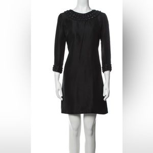 EUC Tory Burch black silk dress